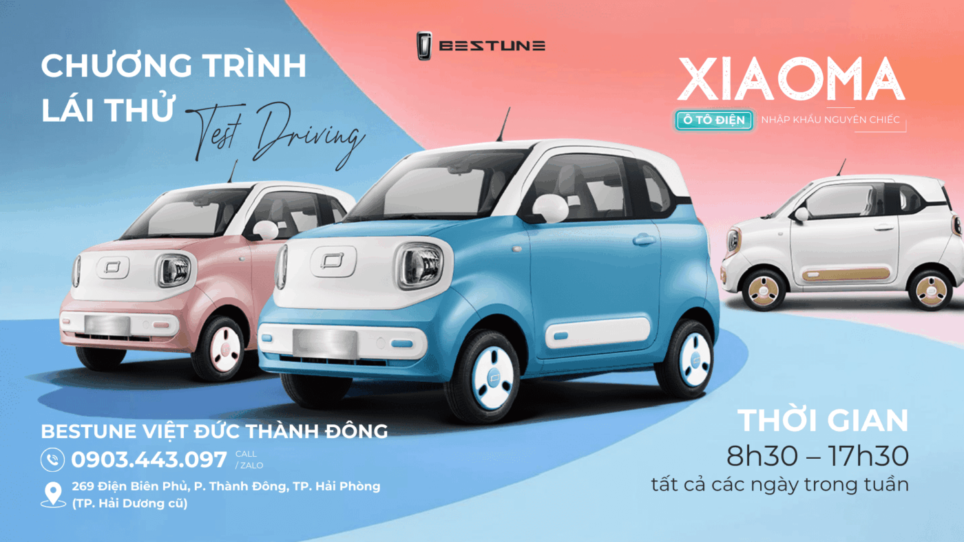 CHƯƠNG TRÌNH LÁI THỬ BESTUNE XIAOMA 2025