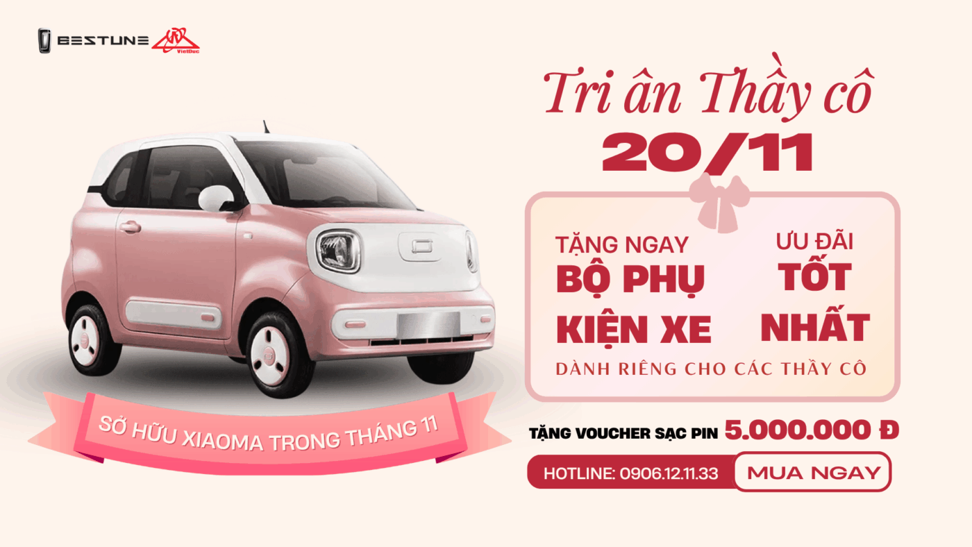 Bestune Xiaoma Khuyến mãi Chào mừng Nhà giáo Việt nam 2011