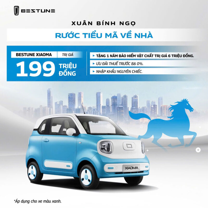 Xe Xiaoma khuyến mãi 1